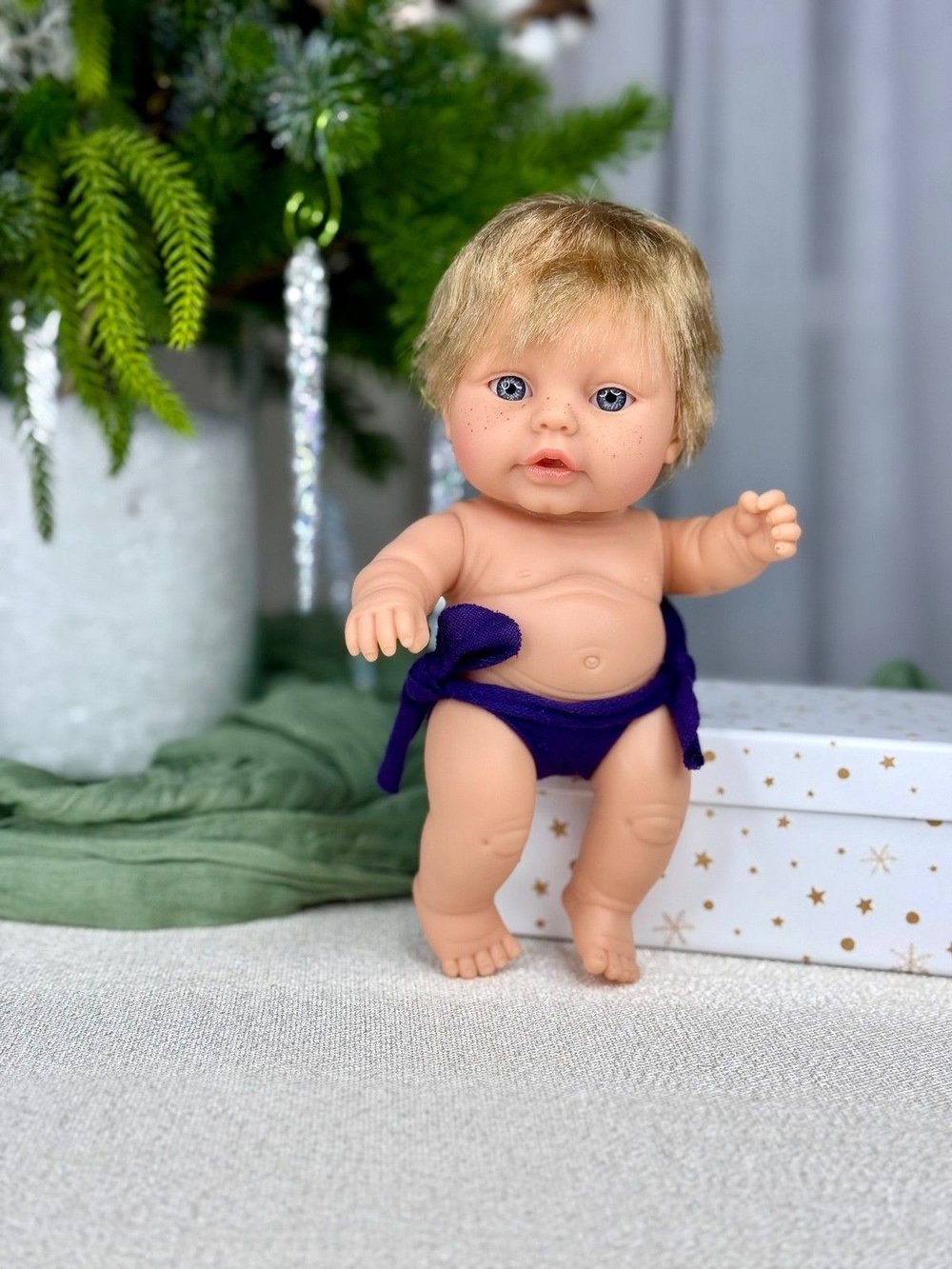 Пупс BERJUAN виниловый 20см Baby (190A6)