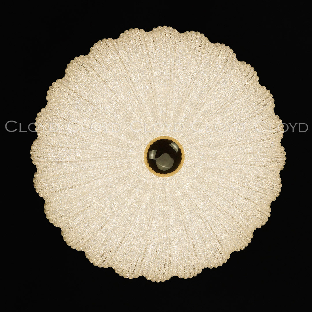 Потолочный светильник Cloyd DESSA-A FM1 / Ø40 см - золото (арт.10372)