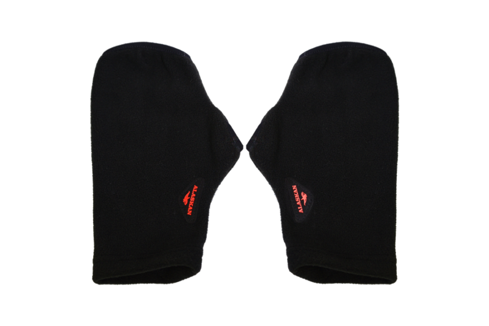 Варежки флис.Small Mittens чёрн. XL