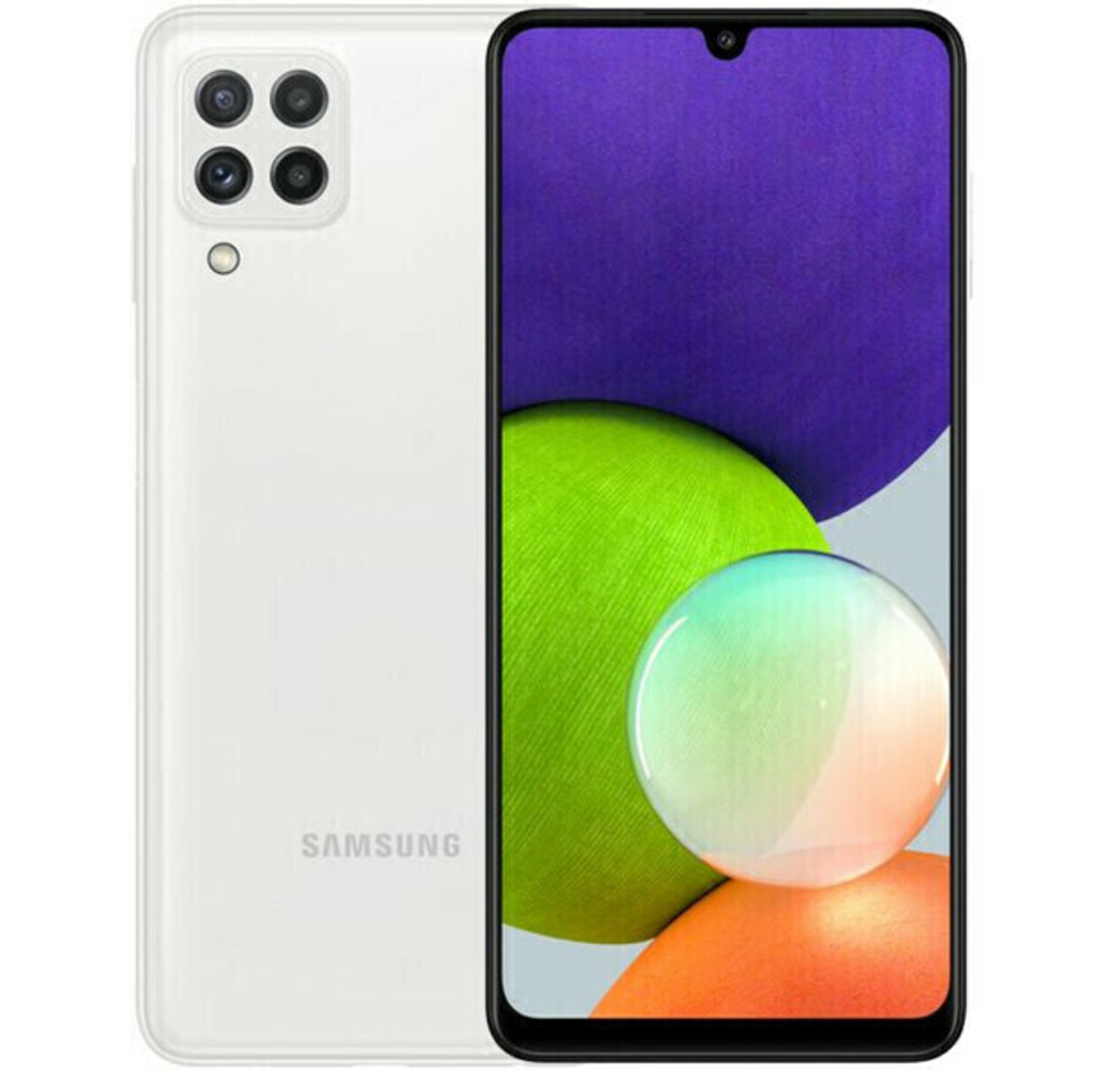 Смартфон Samsung Galaxy A22 4/64 ГБ RU, Белый