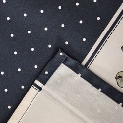 ФАРТУК "FAMILY FARM",100% ХЛОПОК,СИНИЙ, КАЙМА,ТВИЛ,ПРОПИТКА