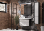 Шкаф-колонна Roca Ronda L белый глянец/антрацит ZRU9302966