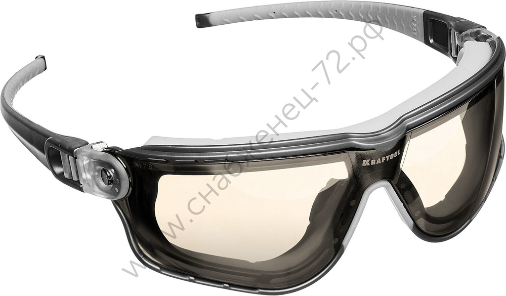KRAFTOOL ORION прозрачные, открытого типа с непрямой вентиляцией, антибликовые, защитные очки (110305)