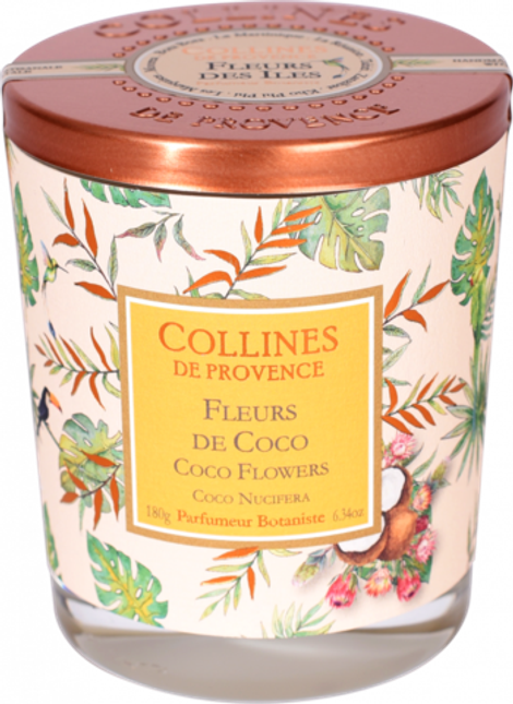 Свеча Collines 180гр Coco Flower Летняя Коллекция