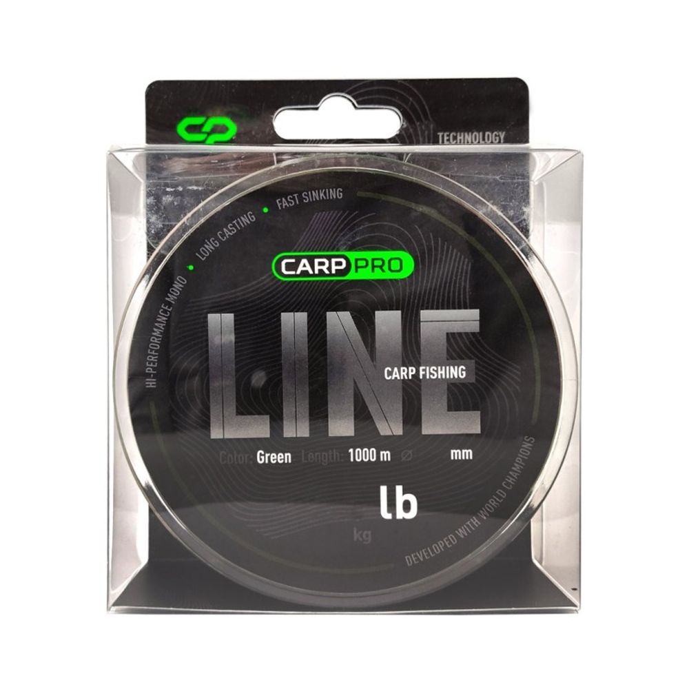 CARP PRO Леска Green 1000м 0,286мм