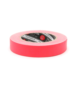 Профессиональный тейп 120mesh @trueGAFF 25мм/25м - Розовый Пинк (Светится в ультрафиолете) на тканевой основе  для киносъемок и сцен тип Gaffer Pro tape