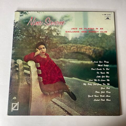 Винтажная виниловая пластинка LP Nina Simone Little Girl Blue (Япония 1971) (Без Оби)