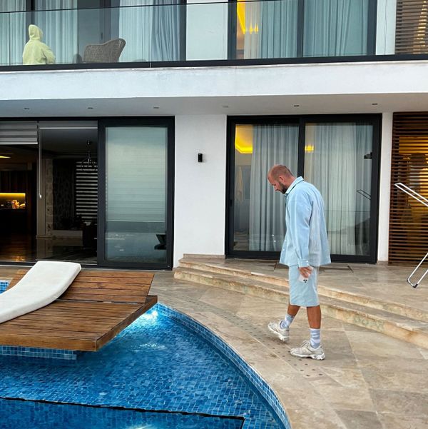 Рубашка #4 Джинсовая Голубая - фото 14