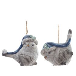 GAEM Фигурка декоративная подвесная "Птичка", L9,5 W5 H8 см, 2в.