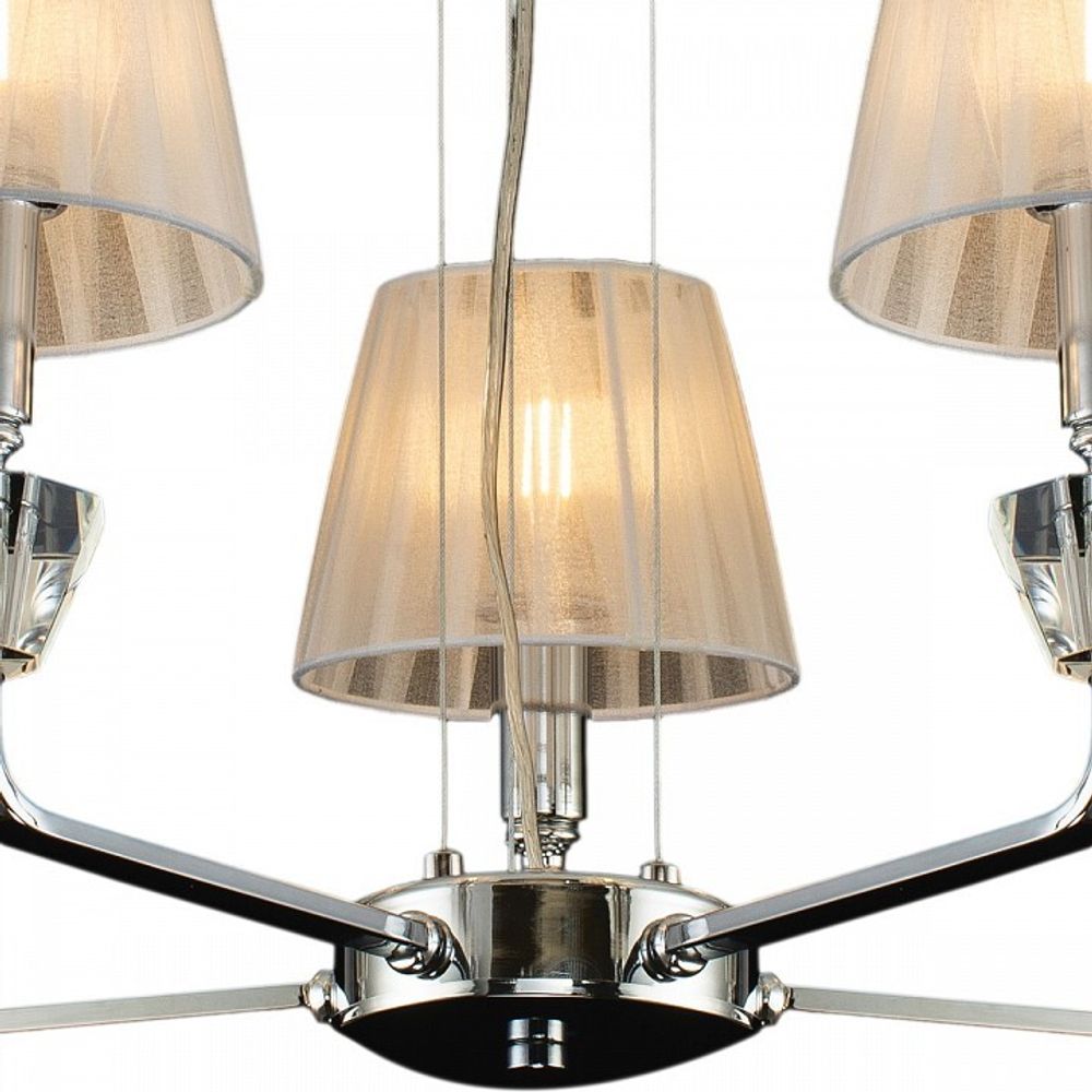 Подвесная люстра ILLUMICO  IL5274-5N-27 CR