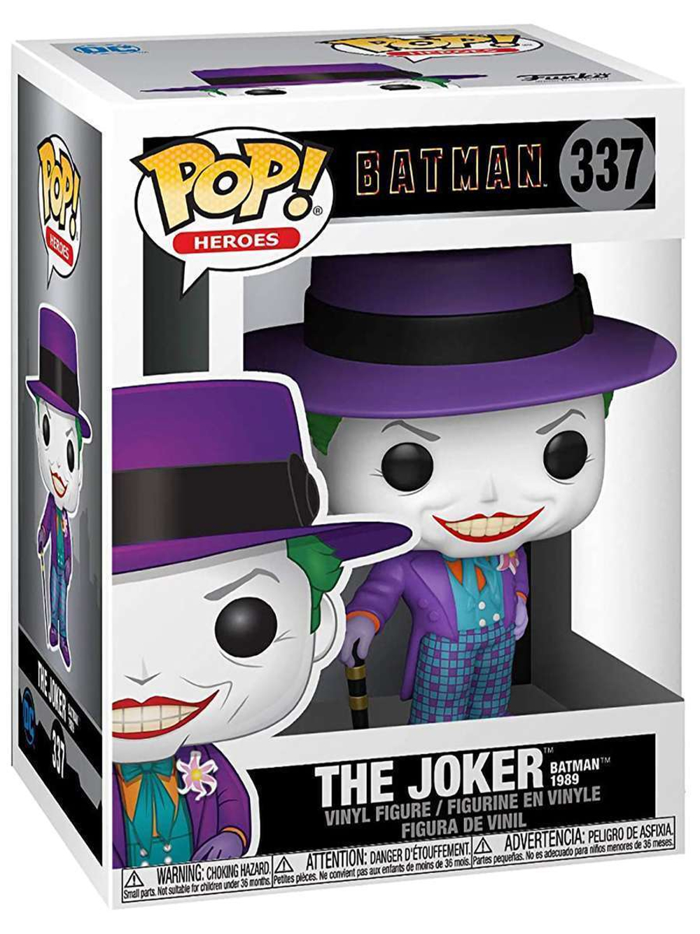 Фигурка Funko POP! Heroes DC Batman 1989 Joker w/Hat w/Chase (337) 47709