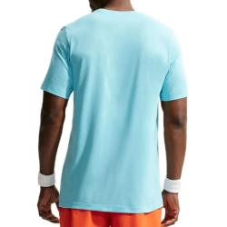 Теннисная футболка Nike Court Dri-Fit Heritage - blue gaze