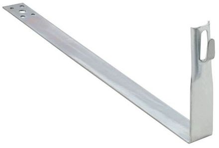 Держатель проводника круглого 6-8мм черепич. кровля L430мм оцинк. сталь IEK ZDP80-11-5-68-430