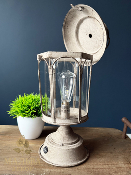 Светильник светодиодный "Фонарь" D14xH31 см