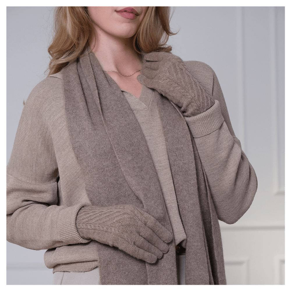 Перчатки из кашемира «Волшебное прикосновение»