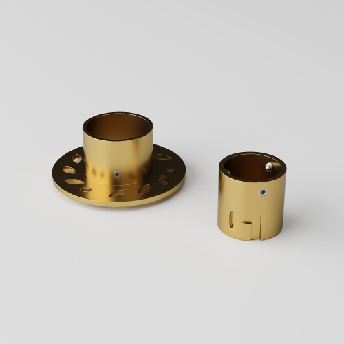 Встраиваемое крепление для круглого гибкого неона Elektrostandard Full light FL 2860 латунь