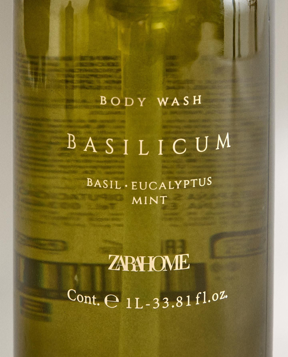 Zara Home - Мыло с экстрактом базилика, 1000 мл