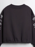 Свитшот для девочки с завязками