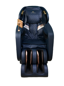 Массажное кресло Elfardi S9C сине-серое