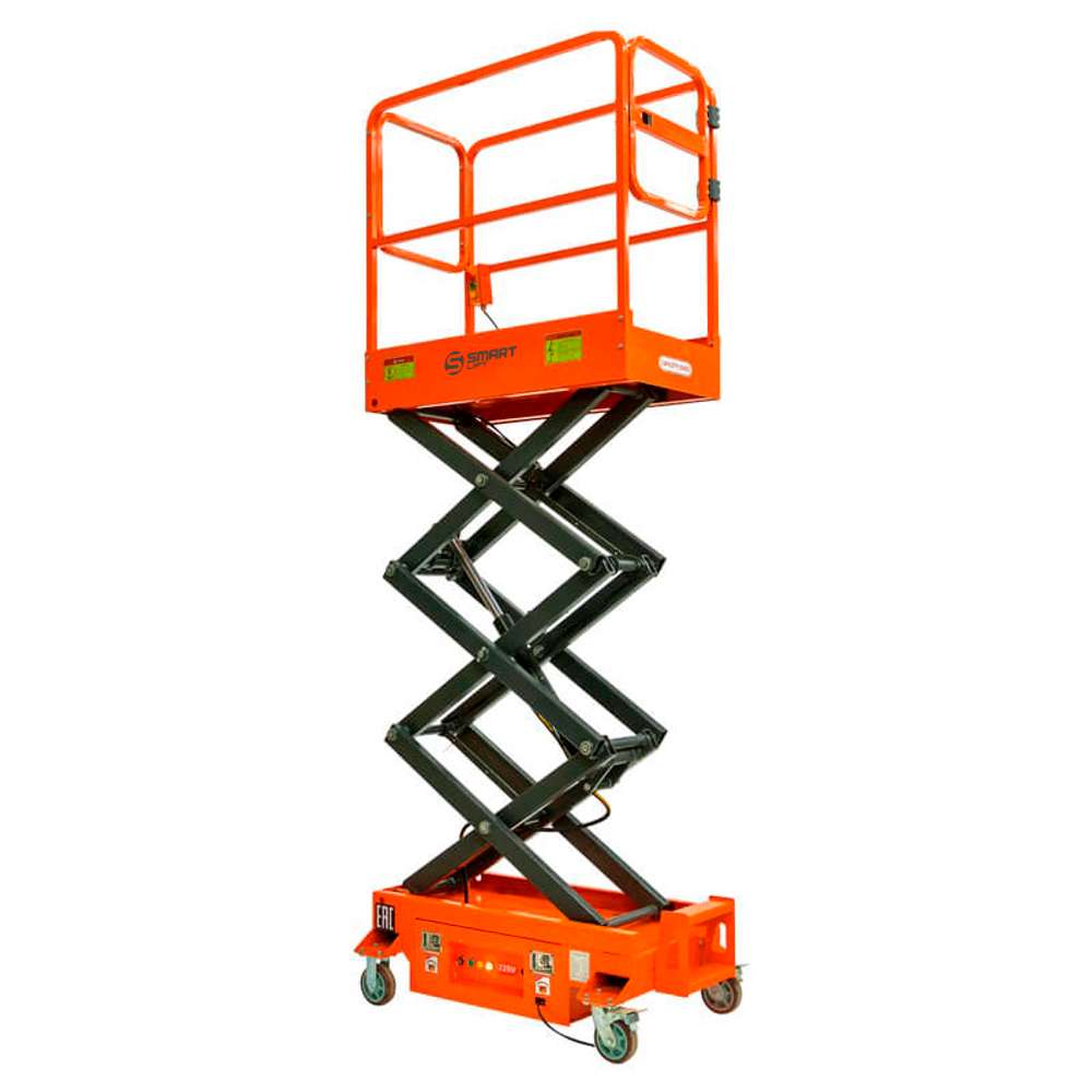 Подъемник ножничный несамоходный SJY-0.3-3 (380В; 300 кг; 3 м) SMARTLIFT (SMART)