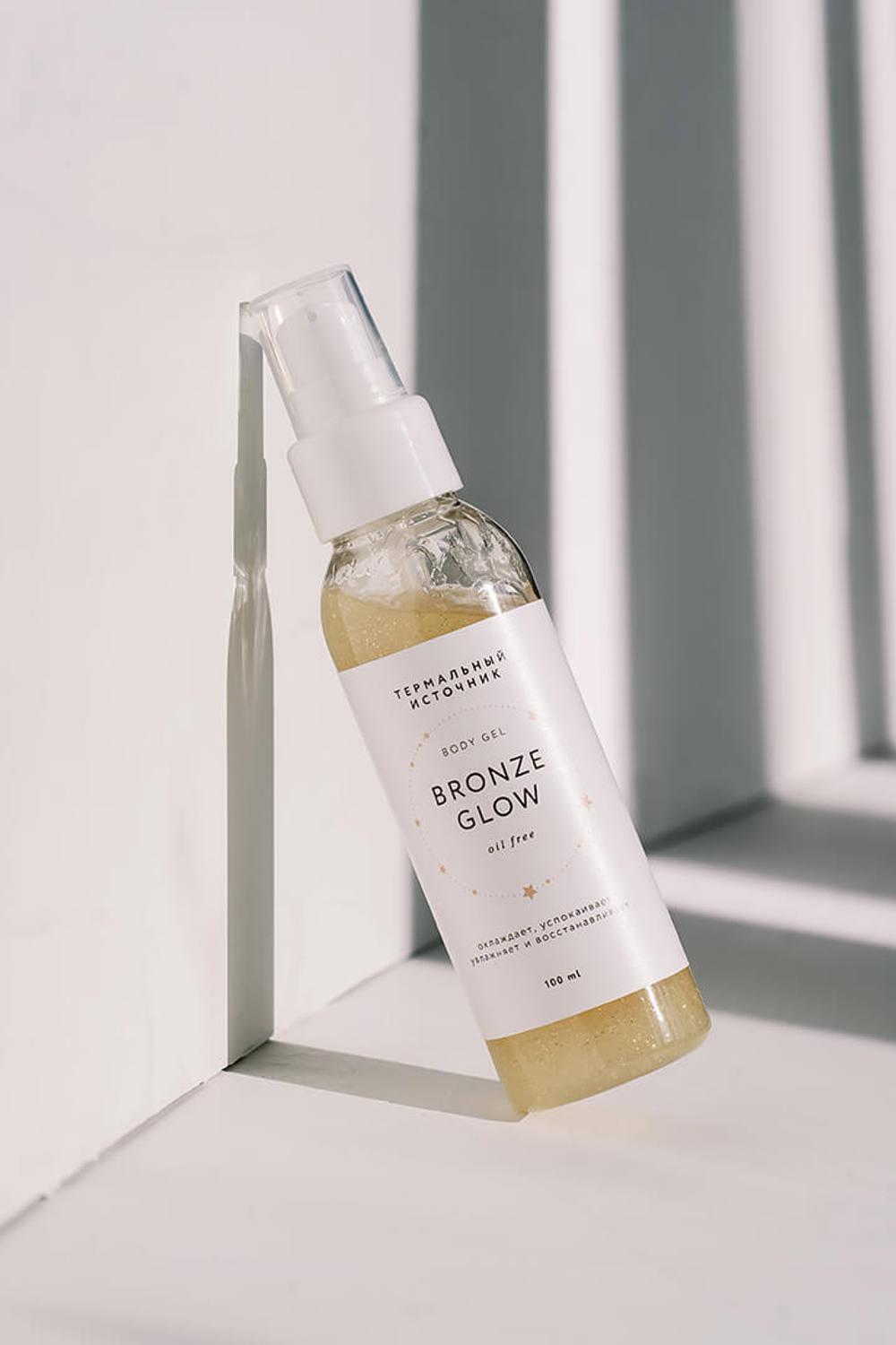 Гель для тела с мерцанием BRONZE GLOW, 100 мл / Termaly
