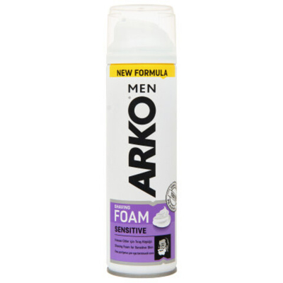 ARKO MEN Пена д/бритья,Д/чувст,кожи (200мл)