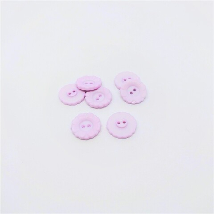 Пуговицы №733,15мм, сиреневый (LF K-96)