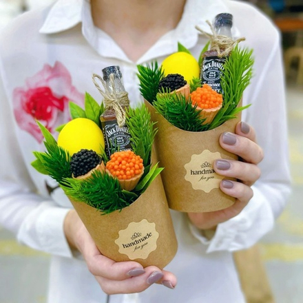 МИНИ-букет "Виски и лимон крафт»