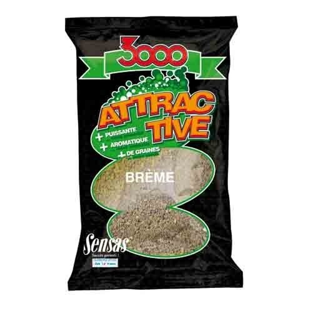 Прикормка Sensas 3000 ATTRACTIVE Bremes 1кг