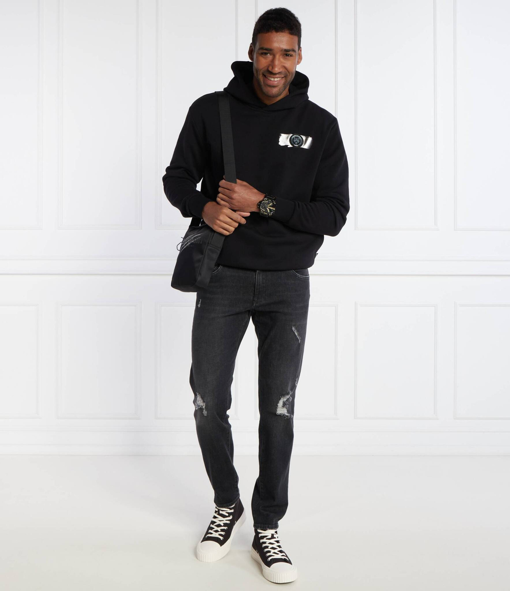 Худи Plein Sport - черный(MJB3314 SJO001N)