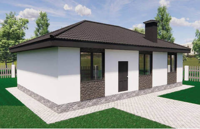 Проект Дома 100,84 кв. м К-159