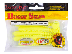 Виброхвосты съедоб. искусст. LJ Pro Series BUGSY SHAD 3.9in(10.00)/S88 5шт.