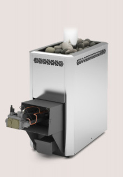 Печь для бани Сахара-24 ЛНЗП Профи с АГГ-40П