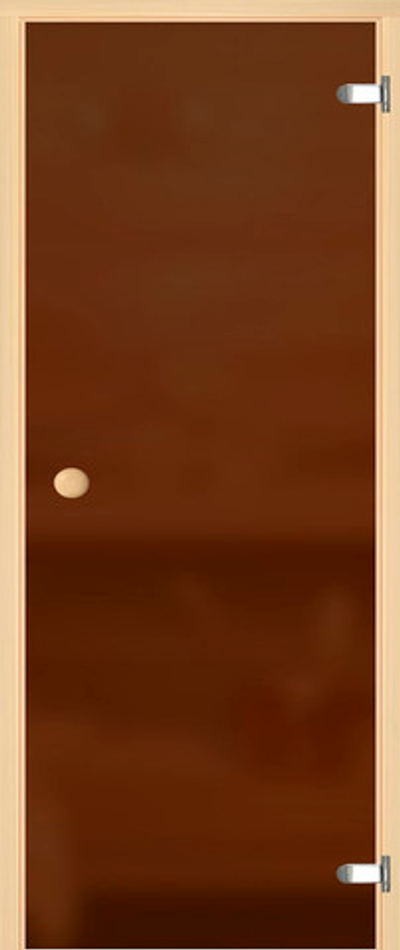 Лайт (стекло Бронза) + ручка Кноб