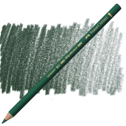 Карандаш художественный Faber-Castell "Polychromos", цвет 159 зелень Хукера