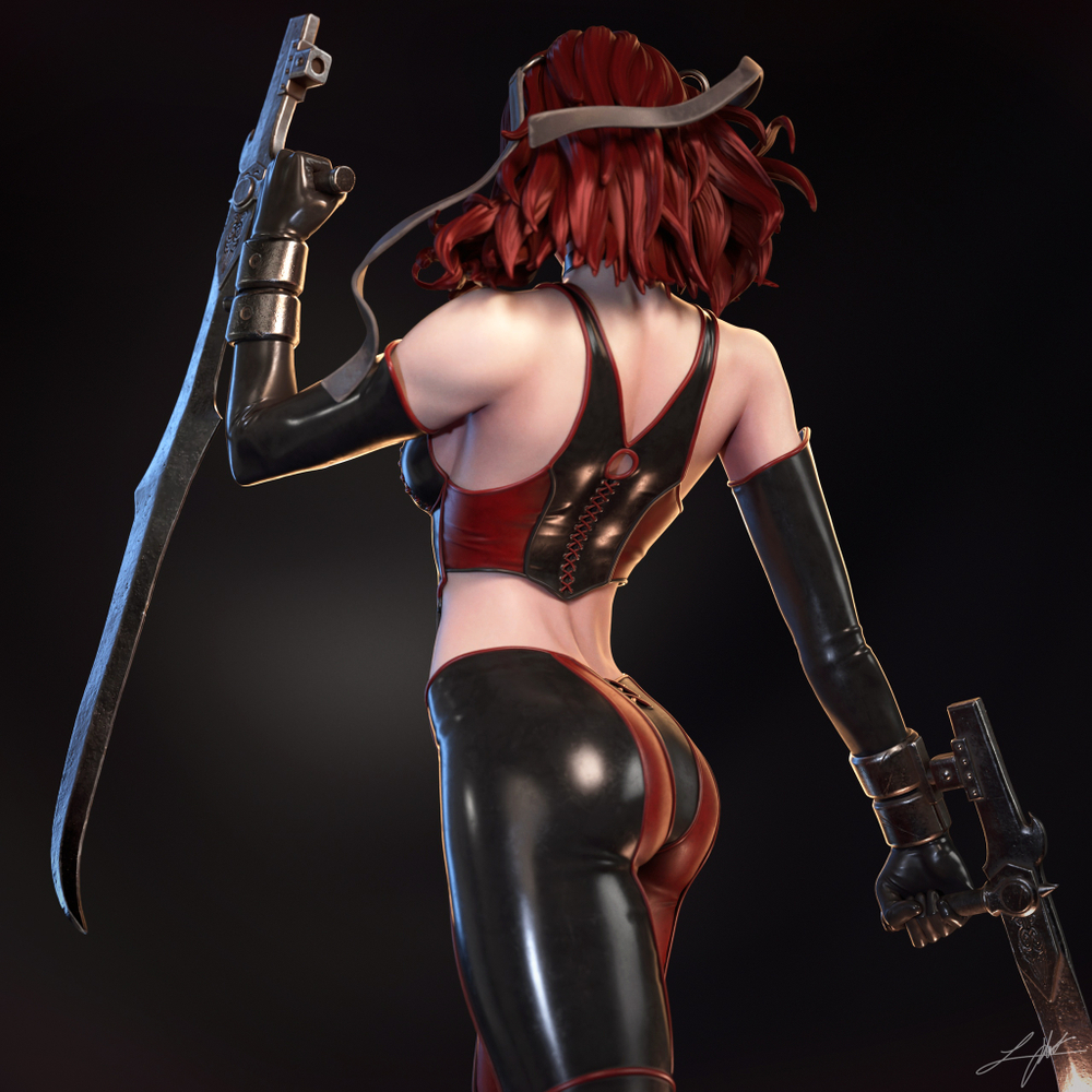 Фигурка Рейн Бладрейн Rayne BloodRayne NSFW