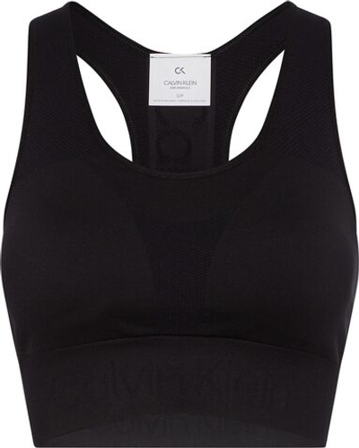ТОП теннисный Calvin Klein Medium Support Sports Bra - black
