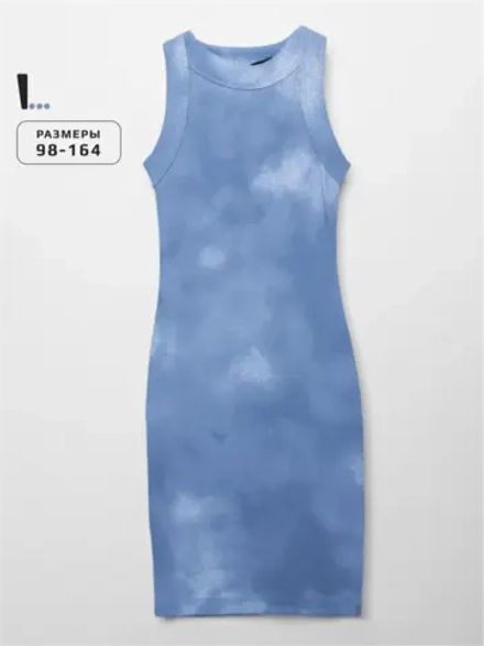 Платье для девочки летнее без рукавов