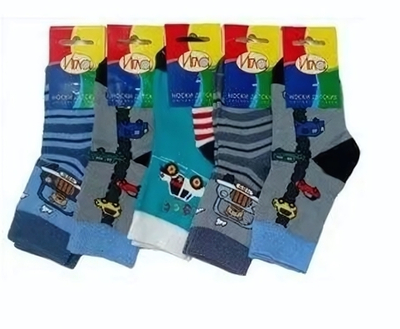 Носки д/мал, 41и, ассорт., 16р. (Игла), 1 шт.