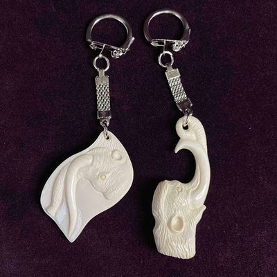 Брелок № 1,5 бивень мамонта