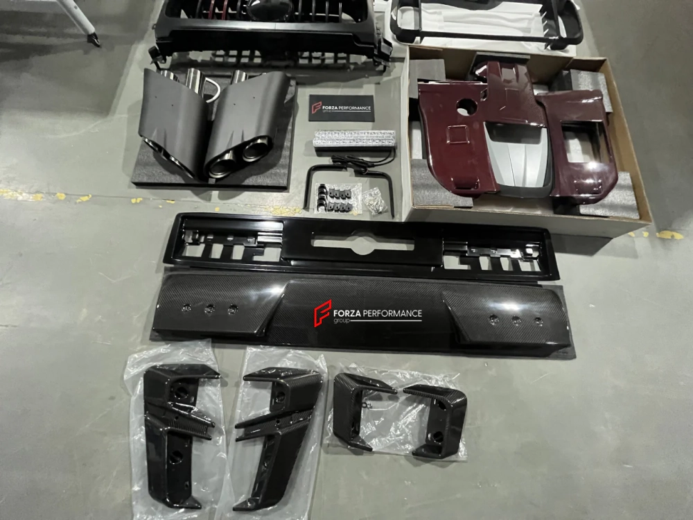 Карбоновый обвес для Mercedes-Benz G-Class G63 W463A/W464 2021+ Мерседес Гелик гелентваген