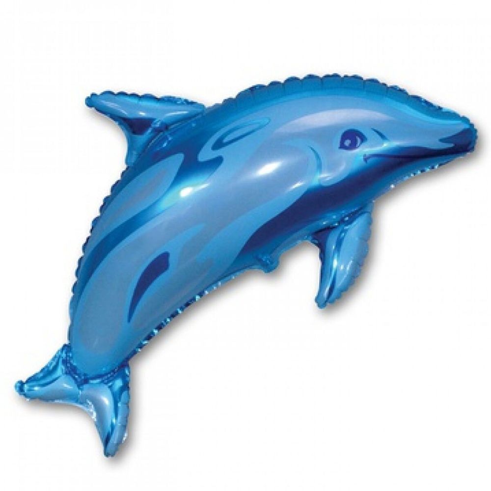 Дельфин. Голубой.