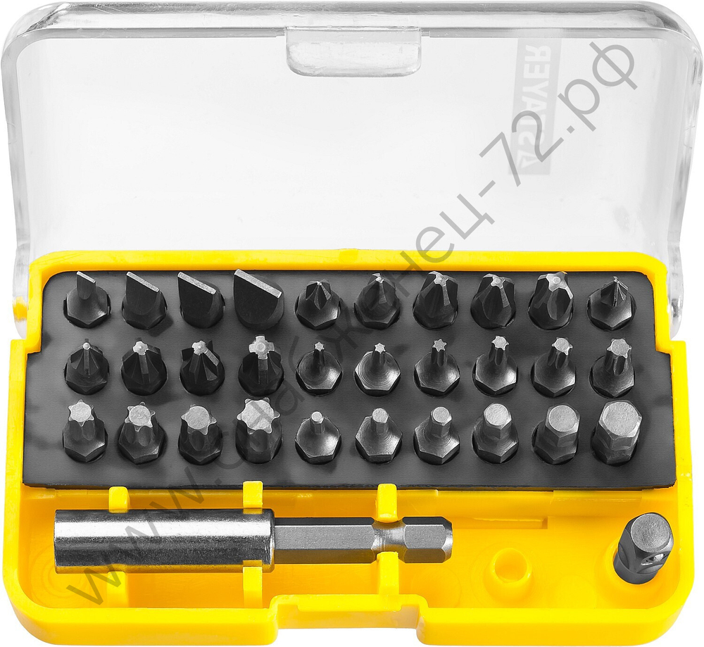 STAYER с магнитным адаптером 32 шт, Набор бит (26135-H32)