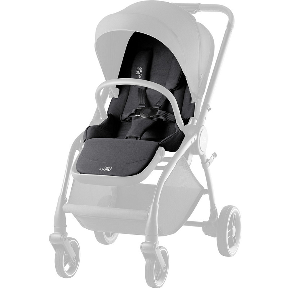 Детская коляска 2 в 1 Britax Roemer RIO Style Carbon Black