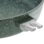 Сковорода «BAROLY» GREEN 20см индукционная каменная крошка, съемная бакелитовая ручка