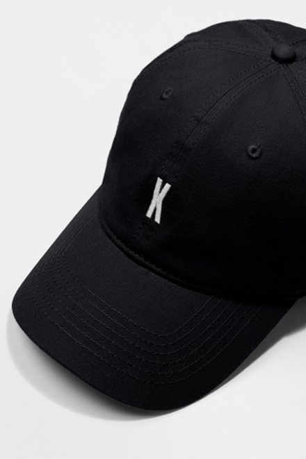 Кепка KUL'TURA "EMBROIDERY K" Черный