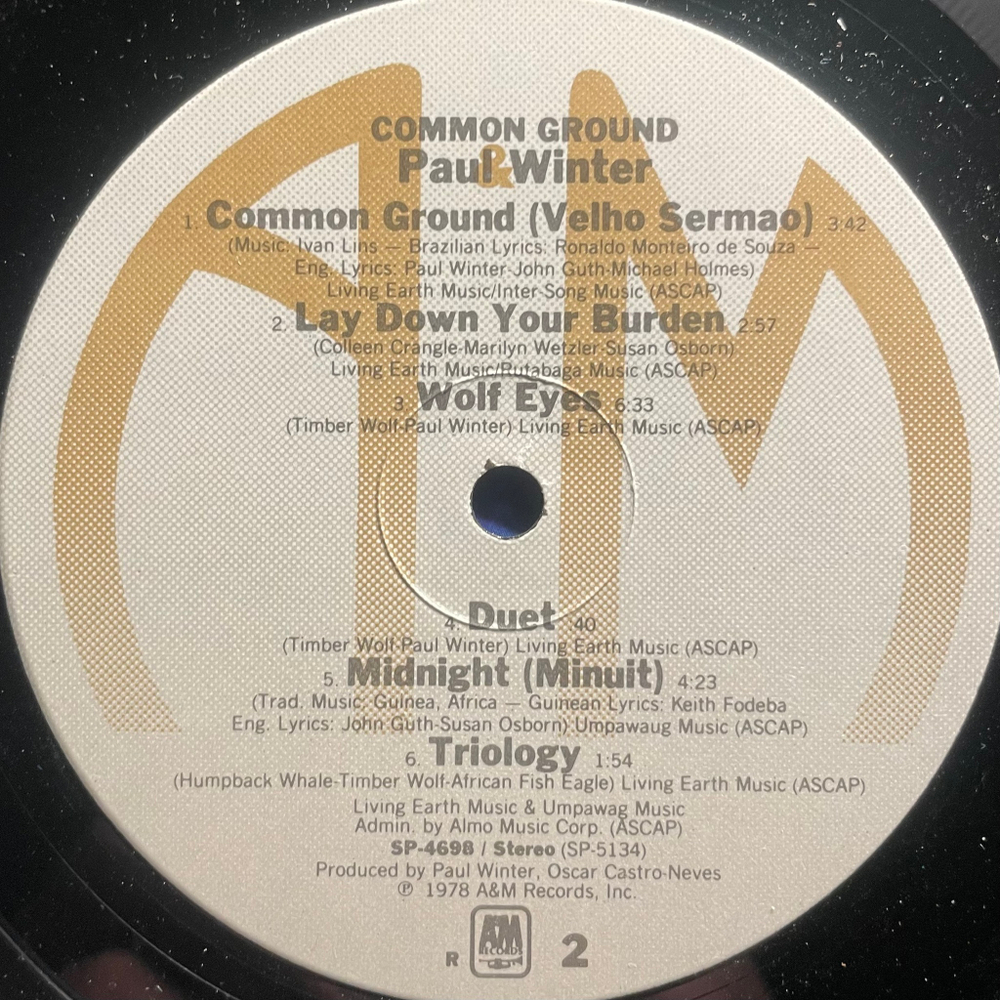 Paul Winter – Common Ground (США 1978г.)