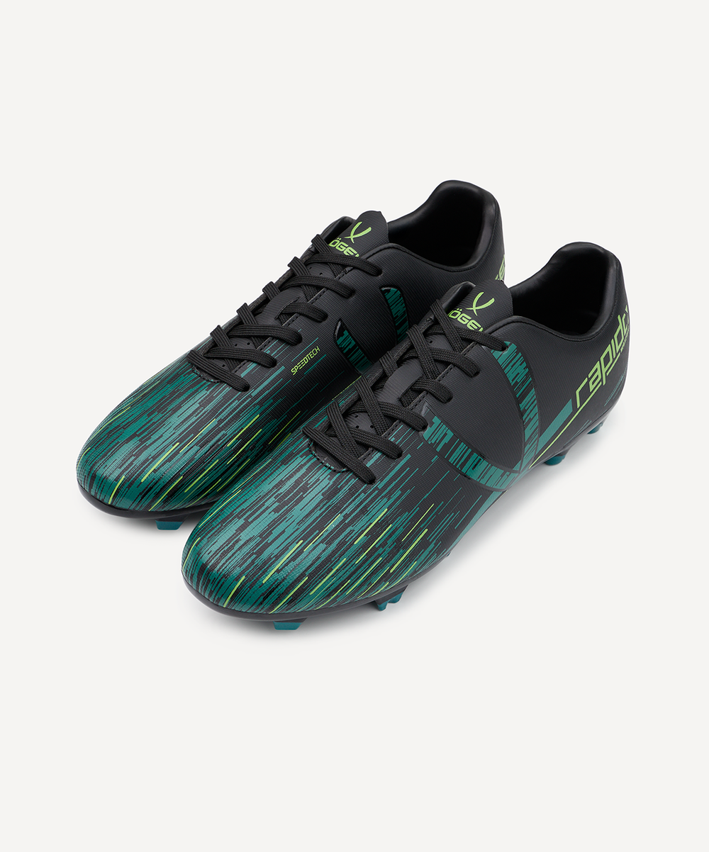 Бутсы футбольные JOGEL Rapido FG Black/green