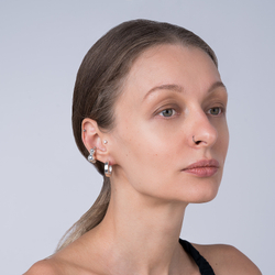 Серьги – хупы большие