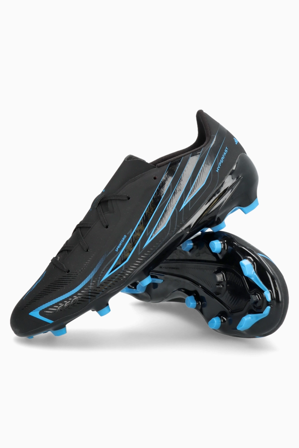 Бутсы adidas F50 League Hyperfast FG Junior - черный
